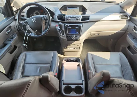 2015 Honda Odyssey Touring from USA, damaged, VIN 5FNRL5H9XFB001410